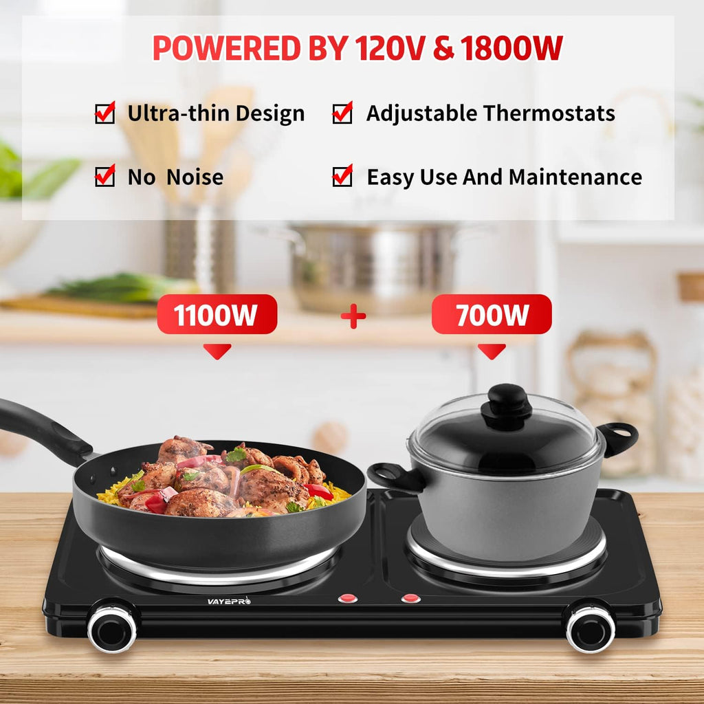 1800W Portable Double Electric Hot Plate G220589
