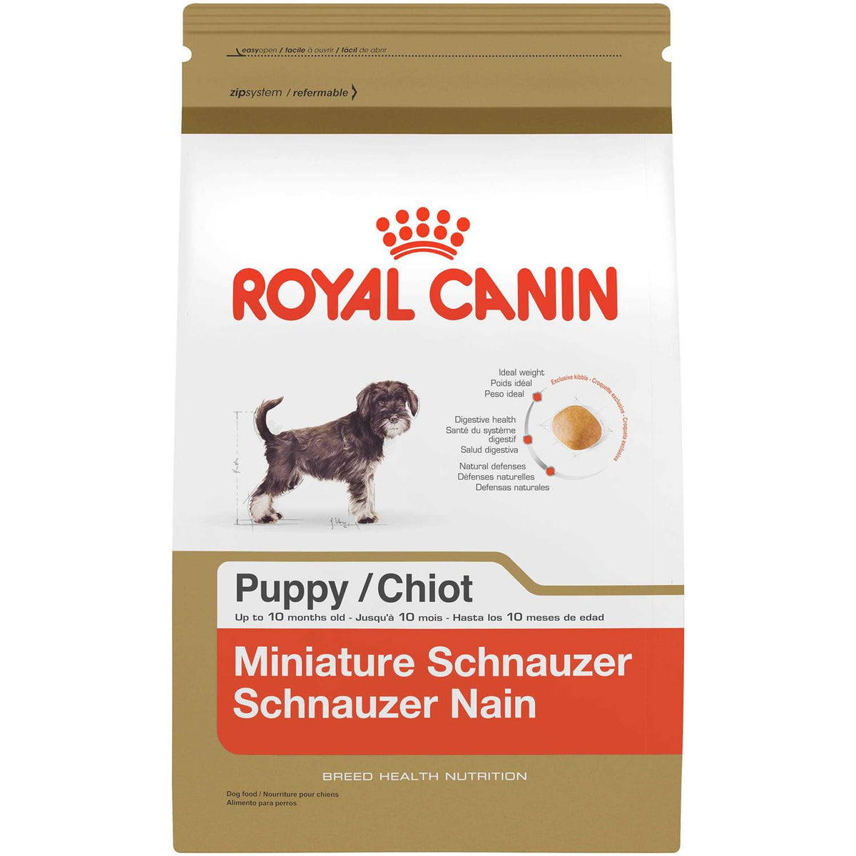 Miniature Schnauzer Puppy Dry Dog Food P7713