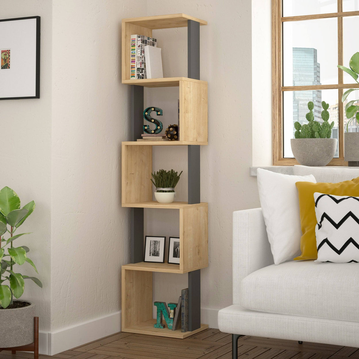 Modern Bookcase M76601