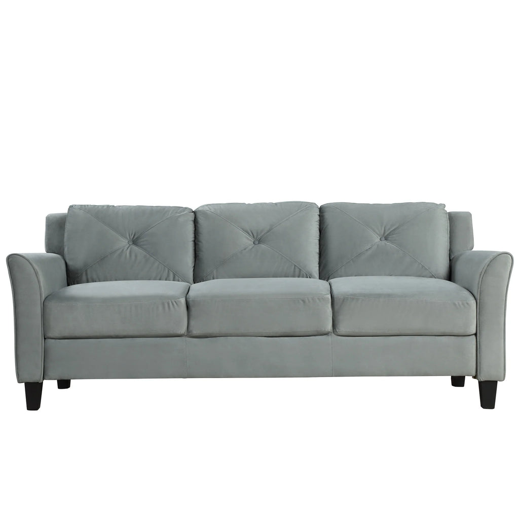 Gray Button Tufted Sofa Set (Set of 3) E81962