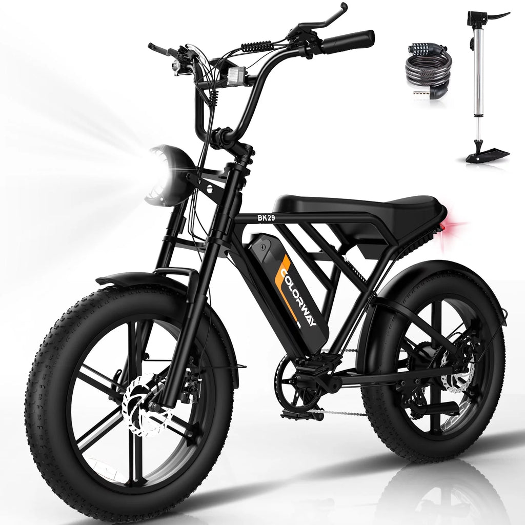 750W Electric Bike 20X4.0 Fat Tire 48V 15Ah Battery G399