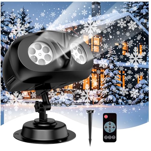 3D Ocean Wave & 72 HD Patterns Holiday Projection Light with Remote T144281