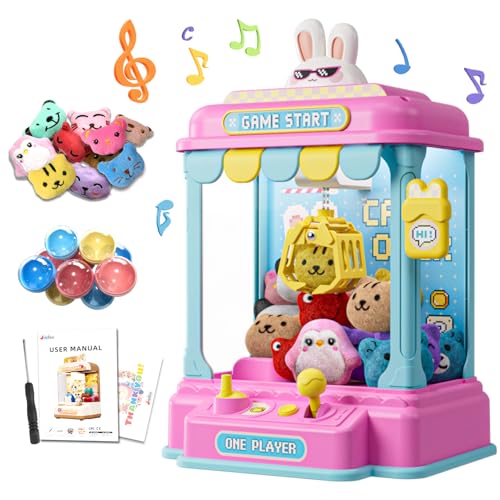 Mini Claw Machine with Plush and Capsule Toy P330