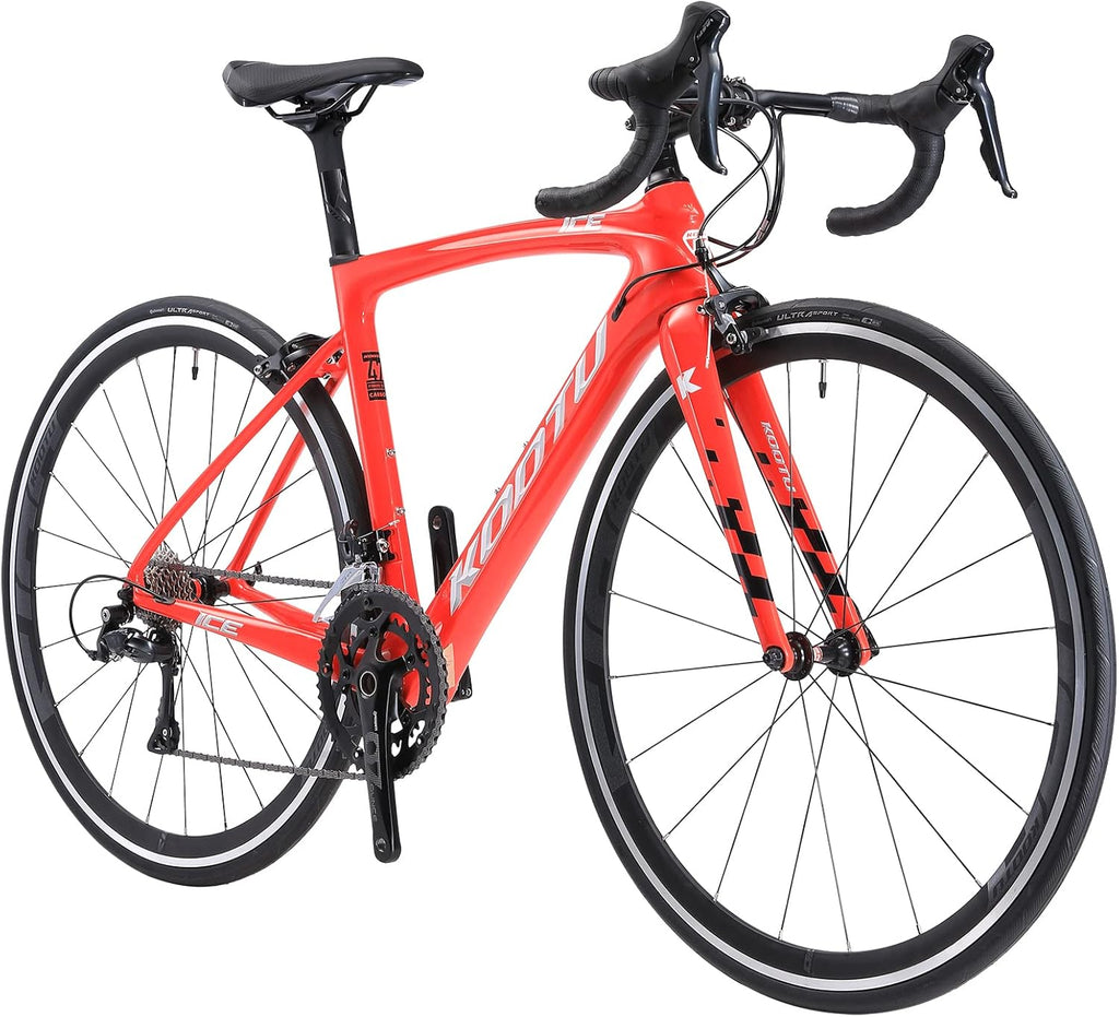 Carbon Fiber Road Bike 700C 18 Speeds Q841796
