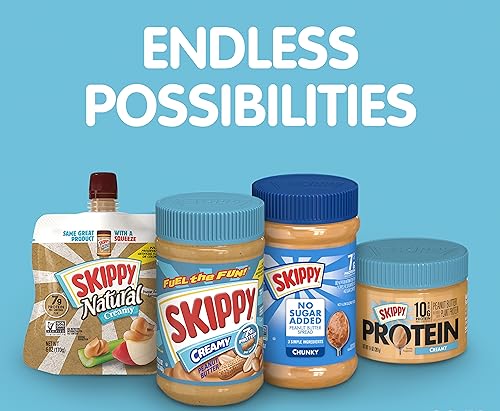 Natural Creamy Reduced Sugar and Sodium Peanut Butter, 15 Ounce (Pack of 12) K379648