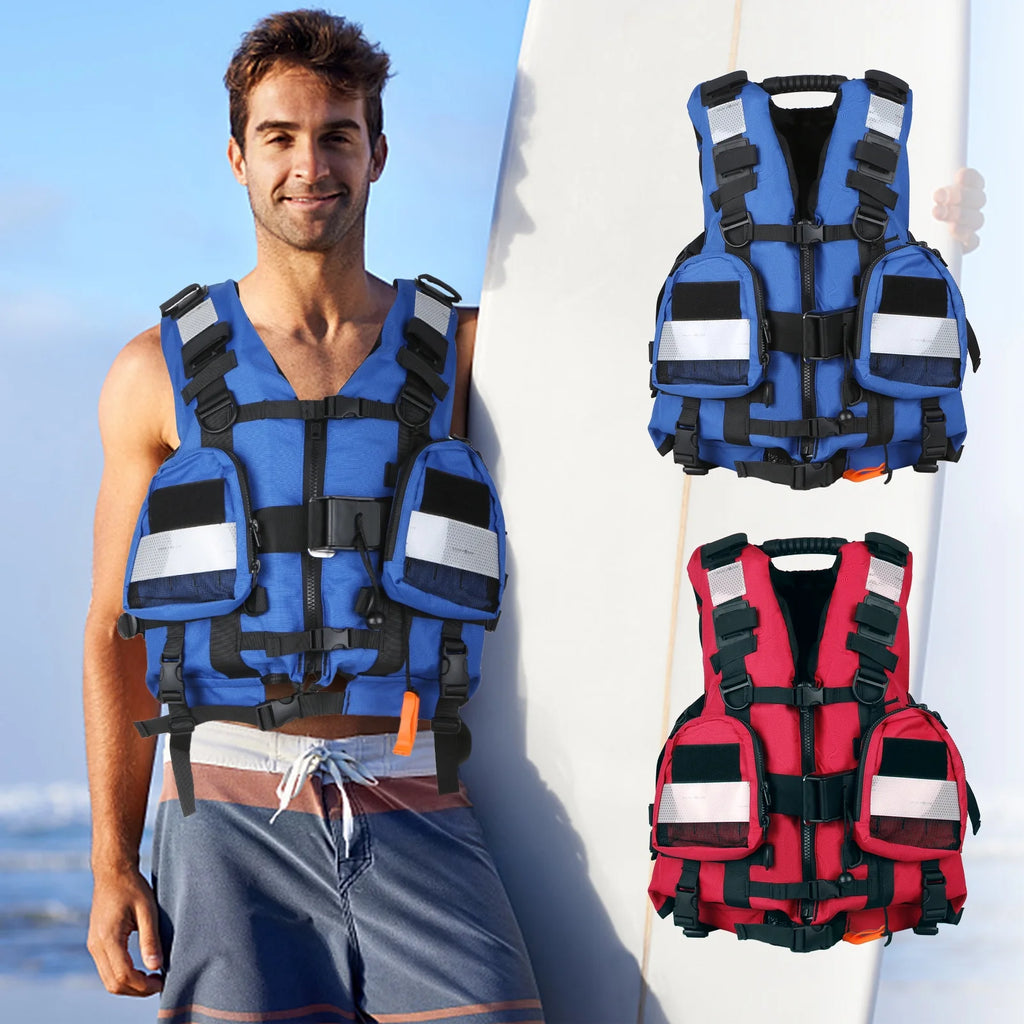 Adult Safety Float Suit Survival Jacket W352482