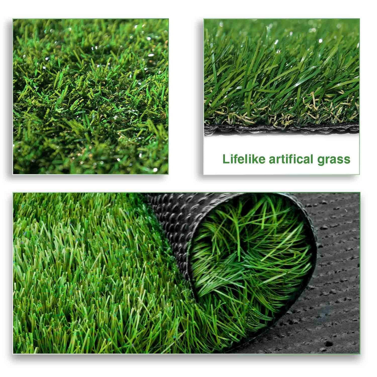 6.5'x10' Artificial Grass Synthetic Turf Indoor/Outdoor Area Rug Y438