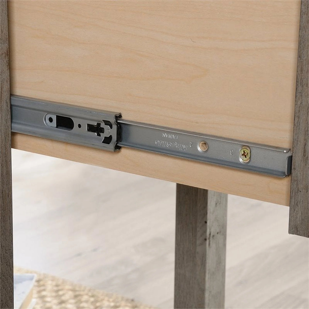Engineered Wood Writing Desk in Mystic Oak B179616