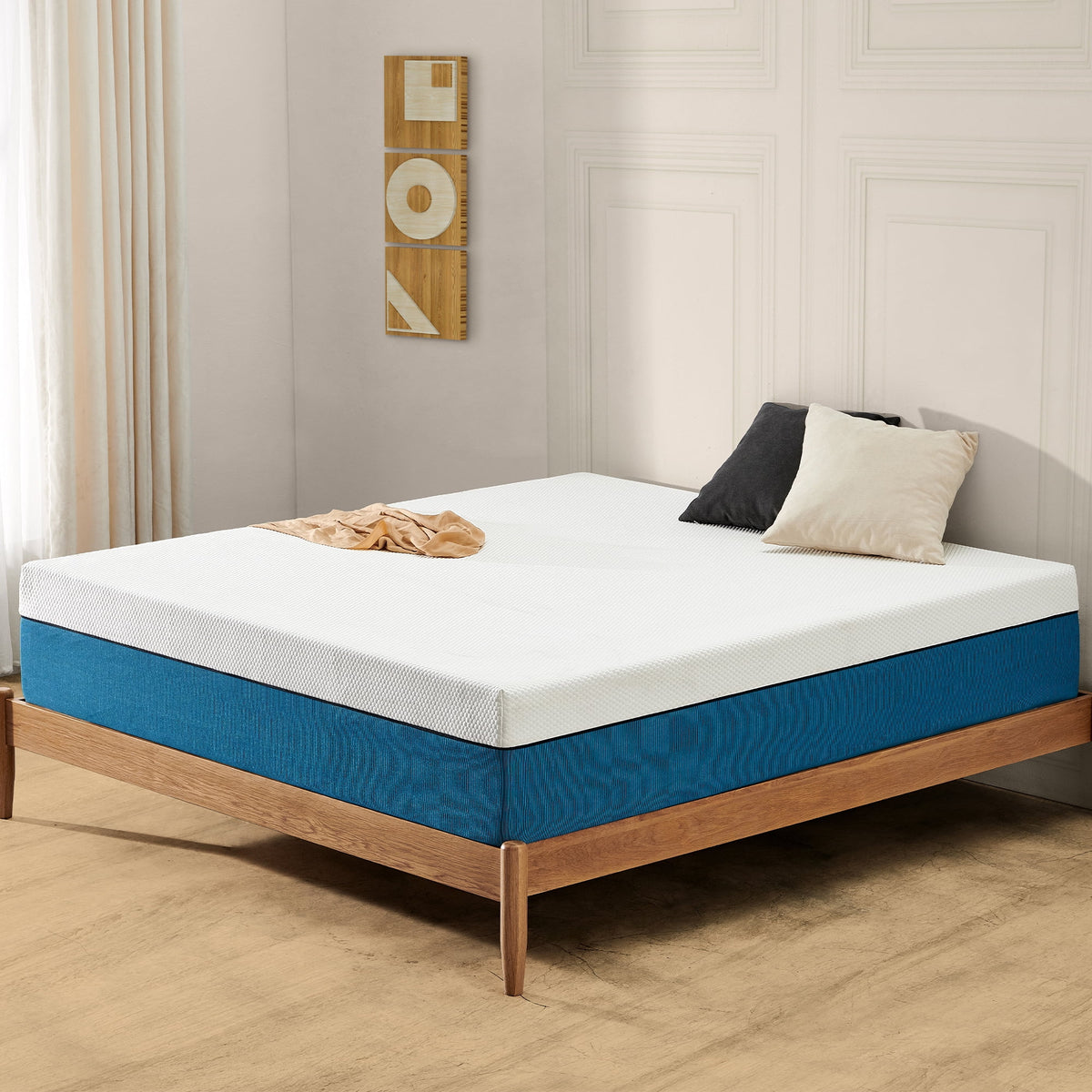Queen 10 Gel Memory Foam Mattress F834