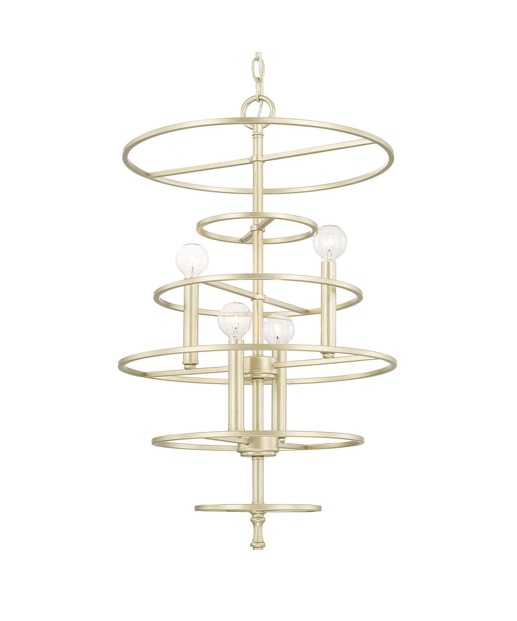 Soft Gold 4 Light Foyer S583
