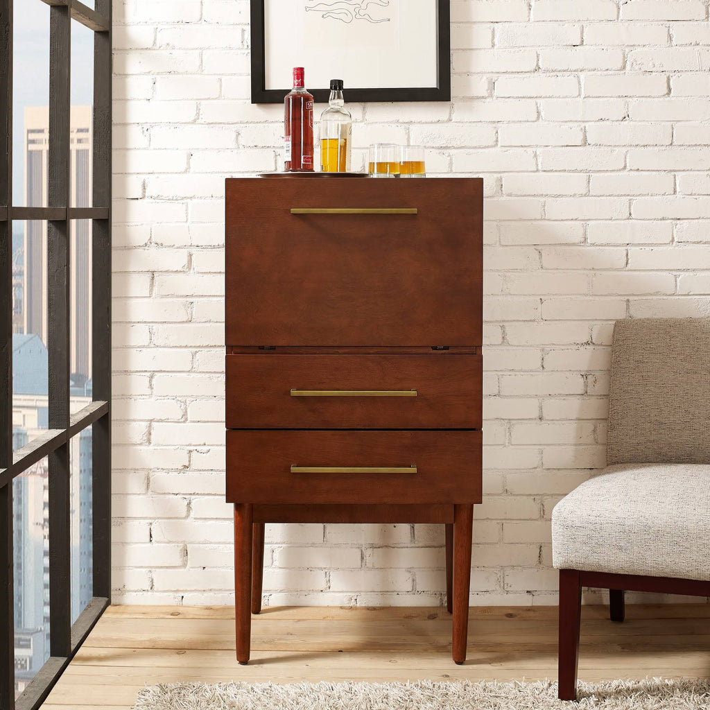 Mahogany Spirit Cabinet K86448