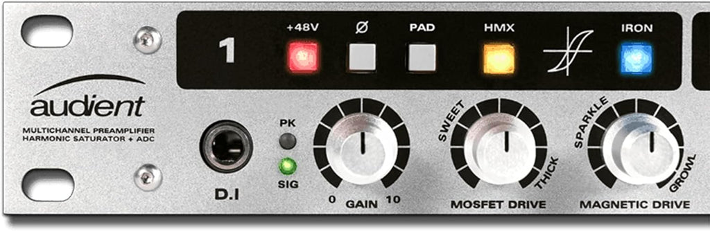 8 Channel Microphone Preamplifier with 2 XLR Mic Cables V4865