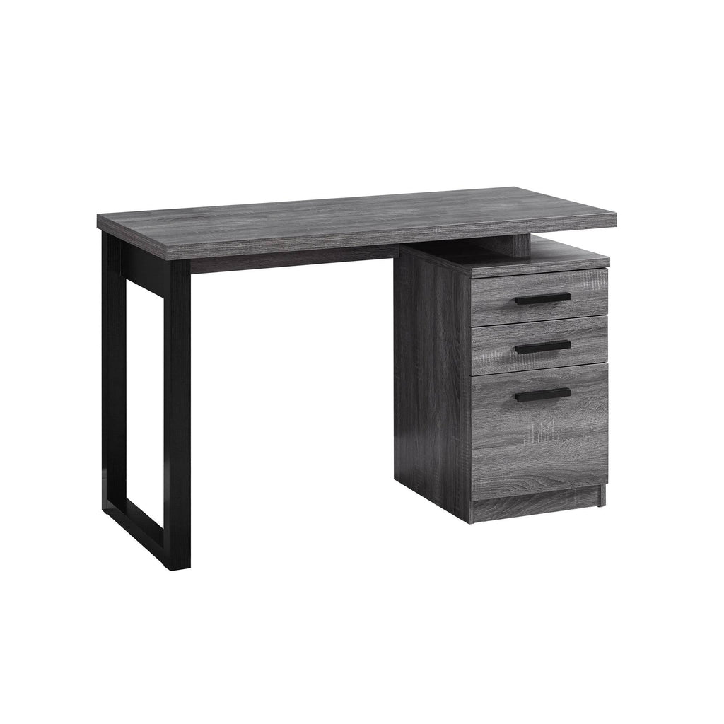 Grey Reclaimed Wood Computer Desk V728832