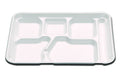 6 Compartment Envirofoam Tray Q970990