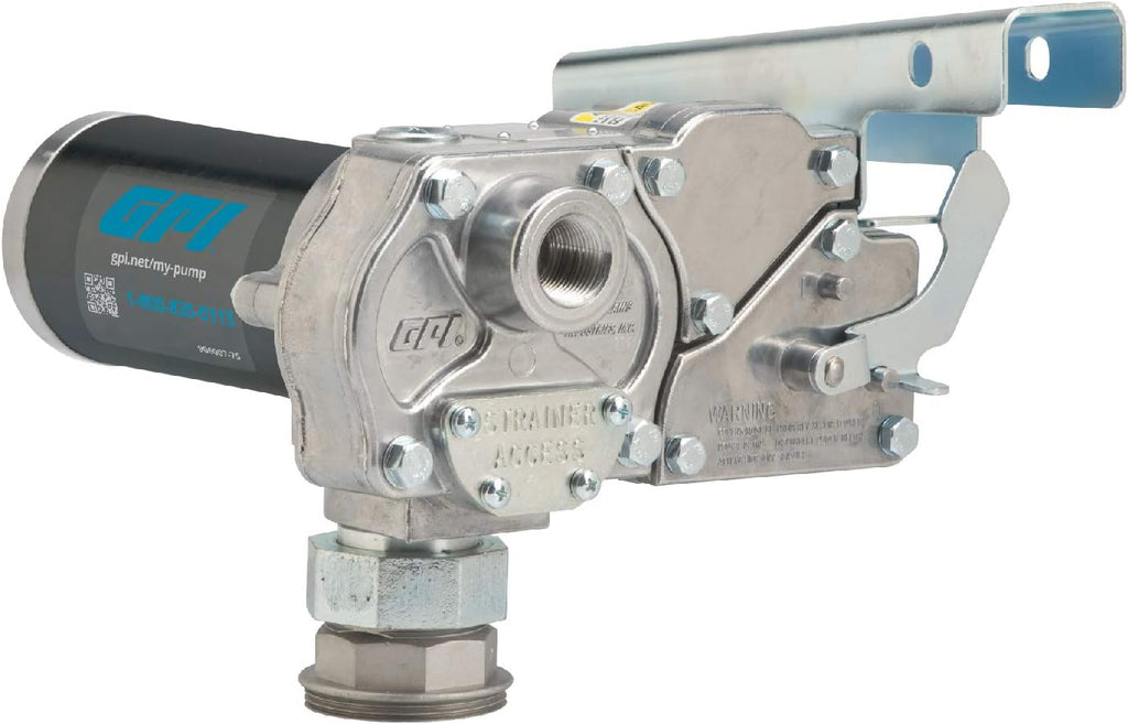 Fuel Transfer Pump with Automatic Shut-Off Nozzle, 15 GPM, 12' Hose P708