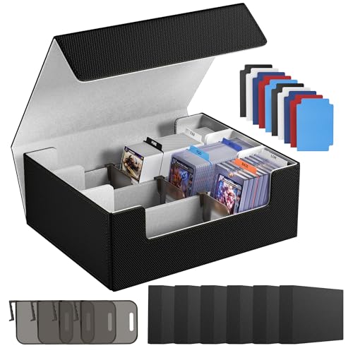 Card Storage Box with 10 Dividers B281
