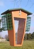 Poly Split Peanut Bird Feeder with Suet Cages A432928