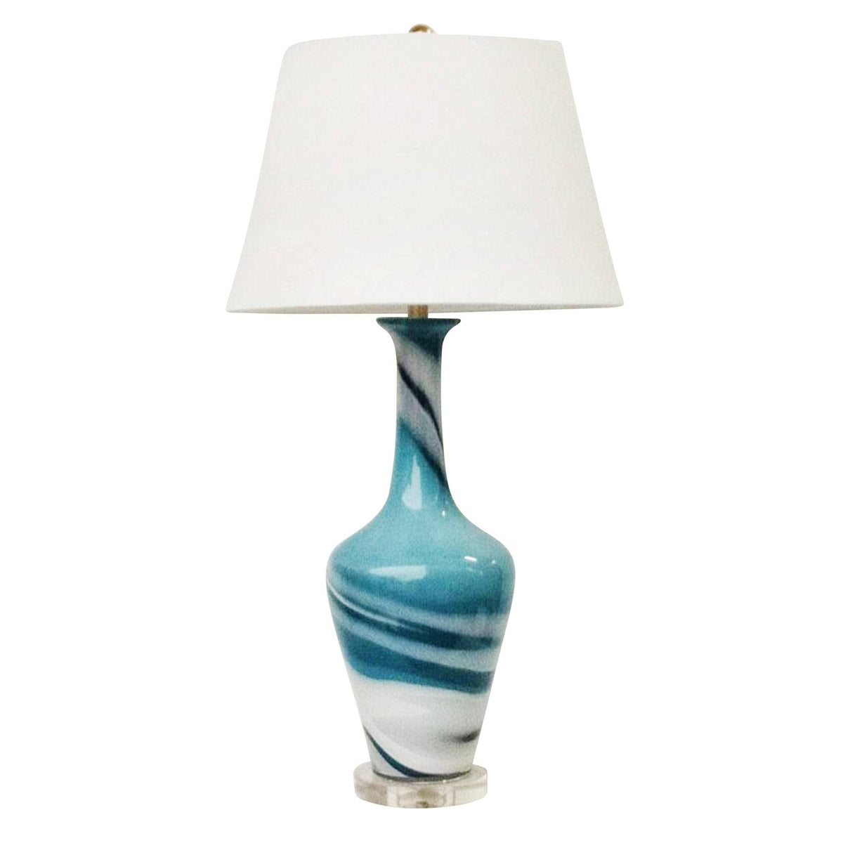 Blue Glass Table Lamp R83416