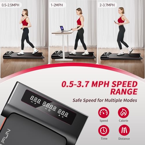 Walking Pad Treadmill with Remote Control A1414