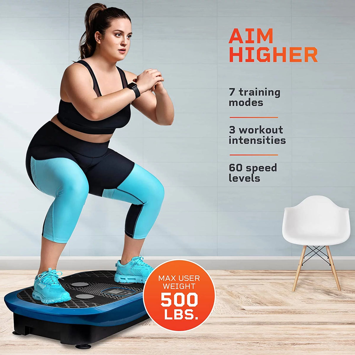 Blue 4D Vibration Plate V68803