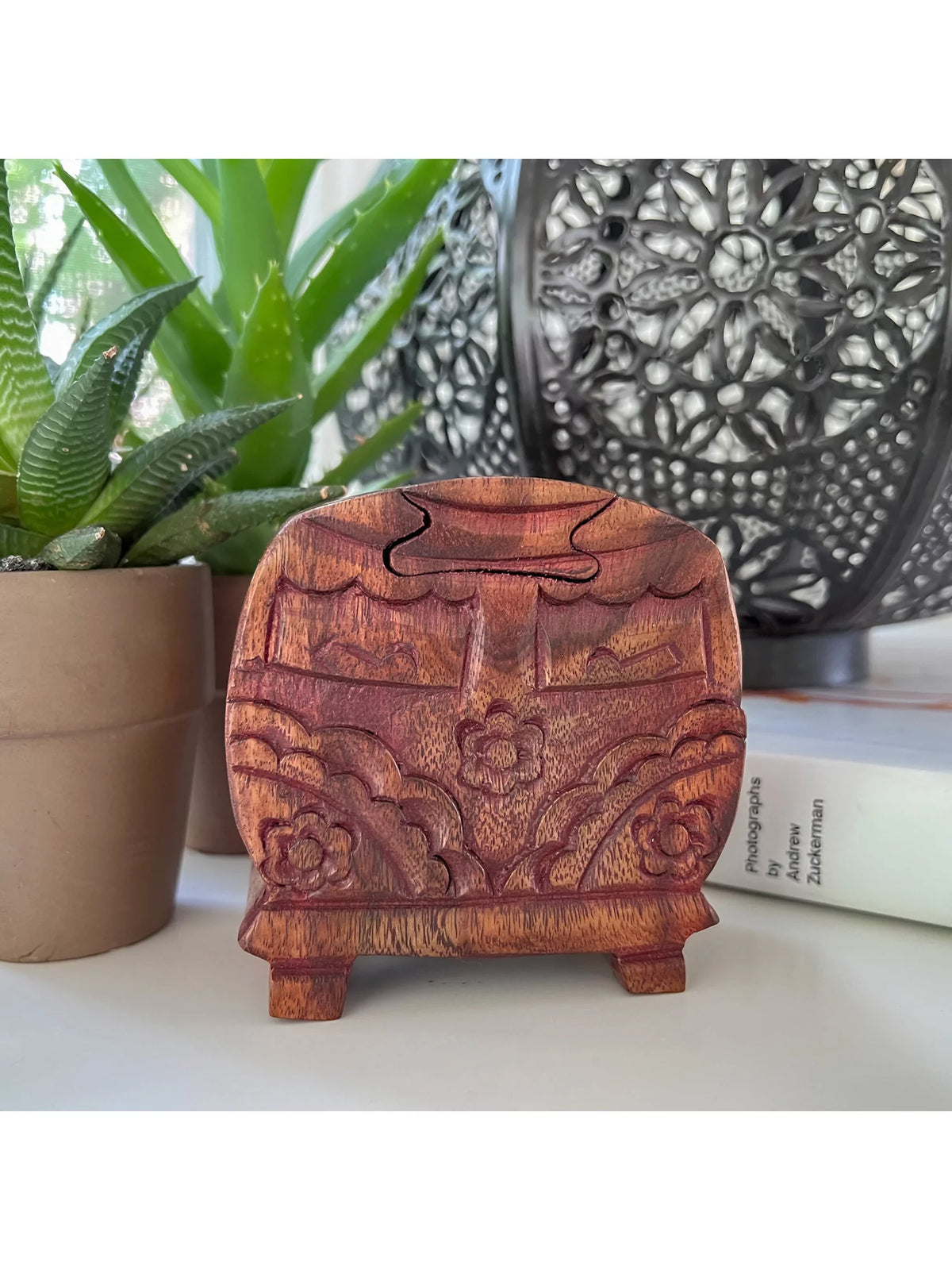 Handmade Sheesham Wood Puzzle Box S848394