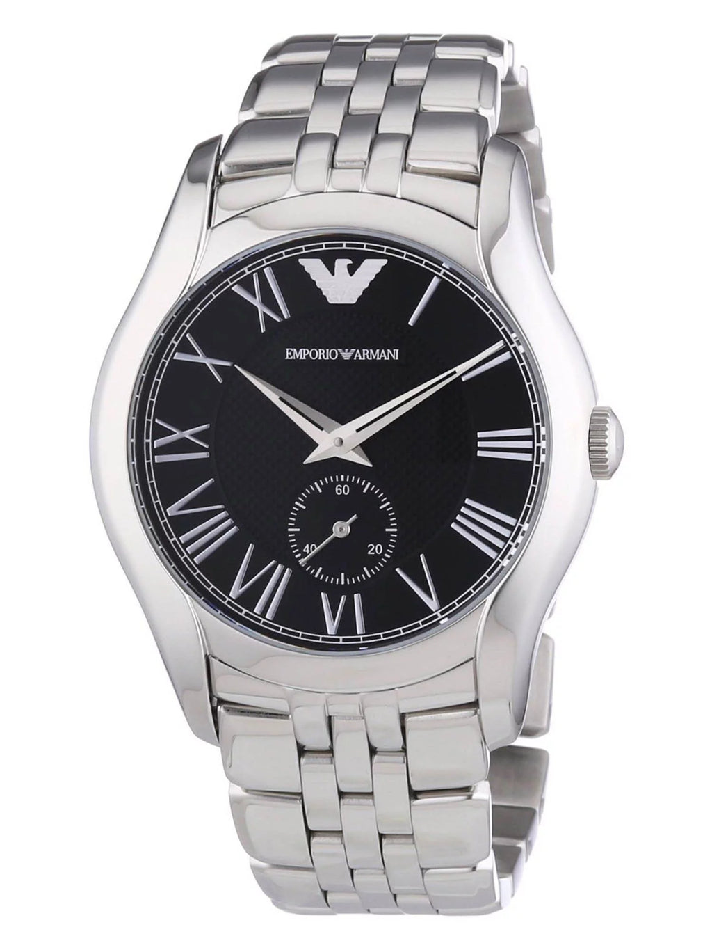 Black Dial Stainless Steel Men's Watch K5422