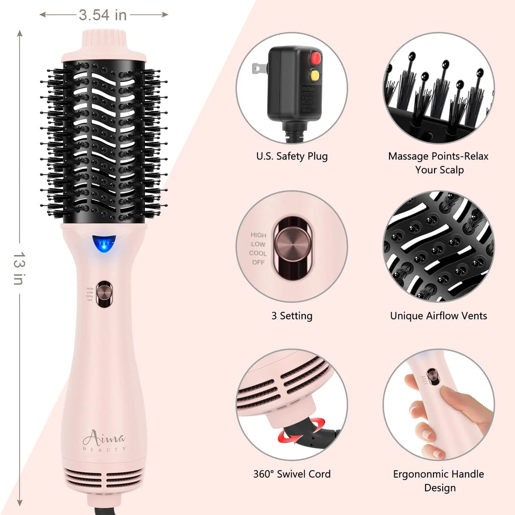 Pink Hot Air Brush O881