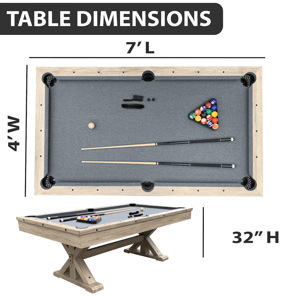 3 in 1 Multi Game Pool Table with Dining and Table Tennis Tables R169