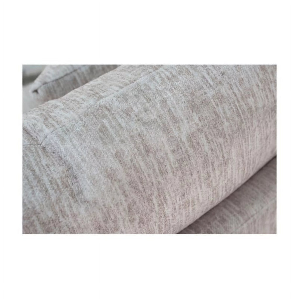 Cream Microfiber Chair F356