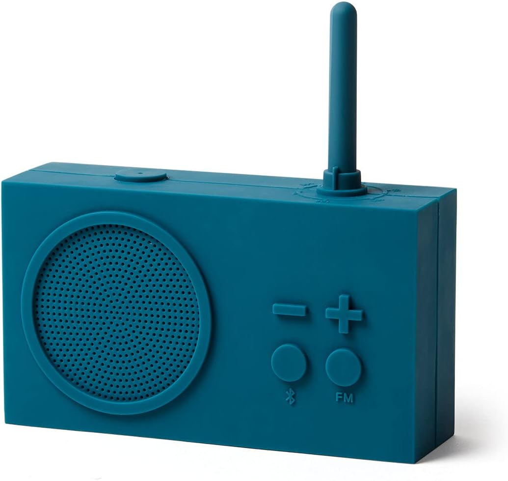 Blue Pack of 2 Splash Proof Bluetooth Speaker E81252
