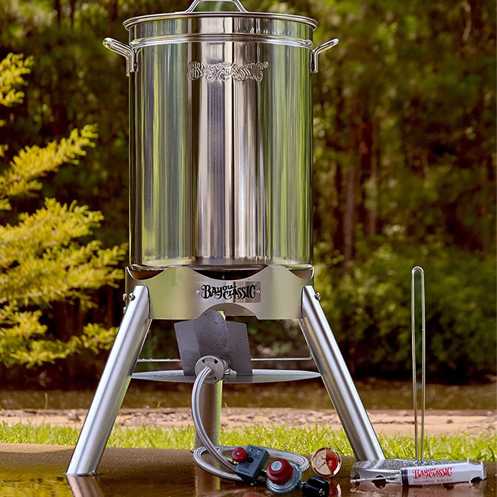 44 qt. Stainless Steel Turkey Fryer Kit S15367