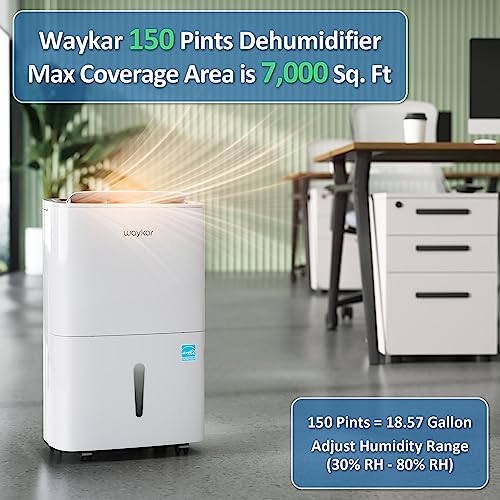 120 Pints Energy Star Home Dehumidifier with Drain Hose D924