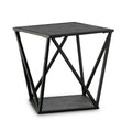 Gray and Sand Black End Table L8769