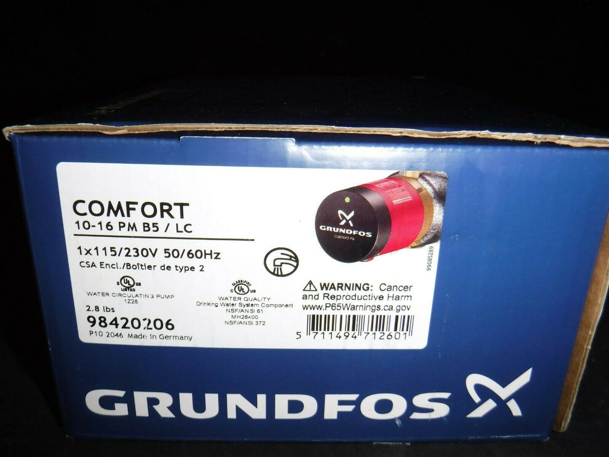 UP10-16 PM B5/LC Comfort PM Pump (1/2-inch Sweat) V70791