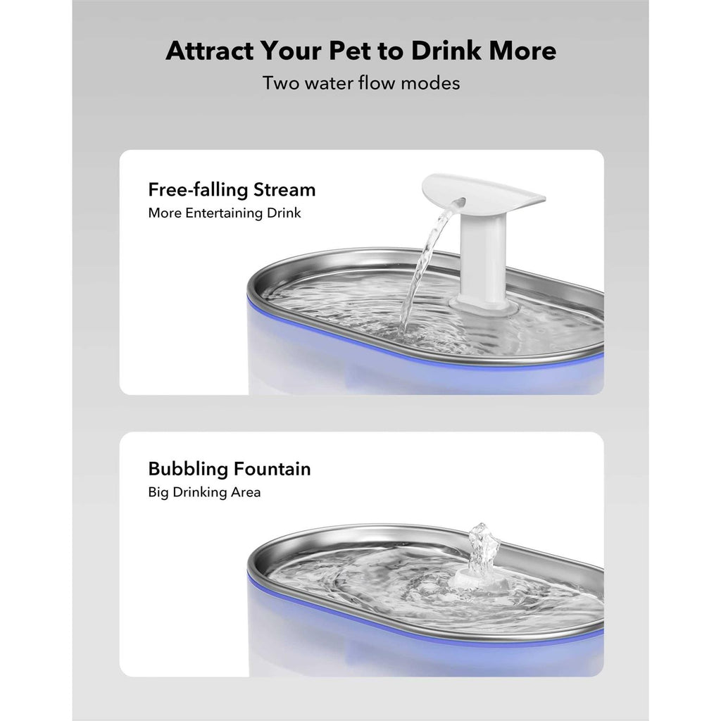 Cat Water Fountain 71fl oz Ultra Quiet Pet Water Fountain M40685