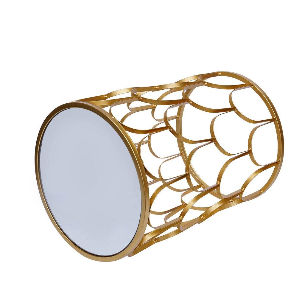 Metal Round Gold End Table B900257