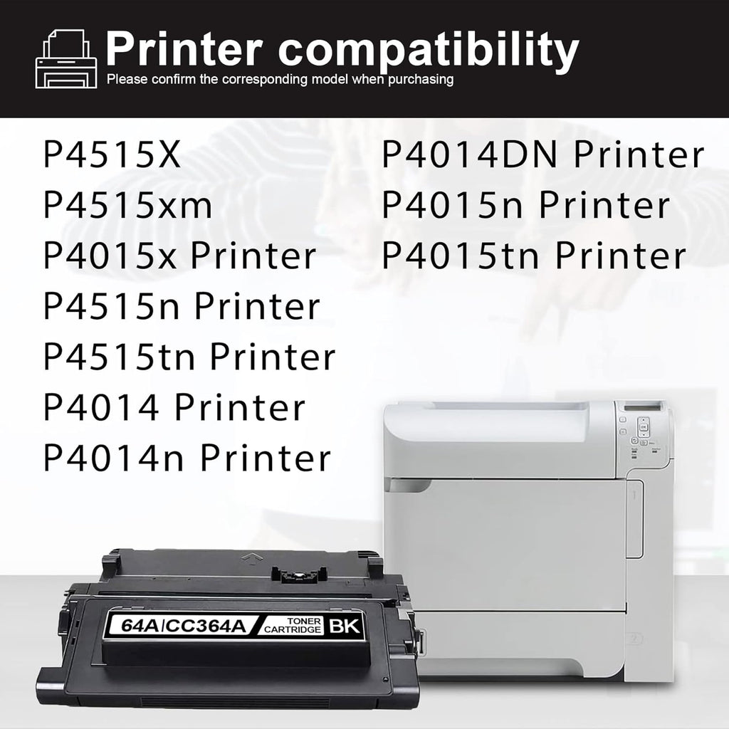64X Toner Cartridge Black 1-Pack G763649