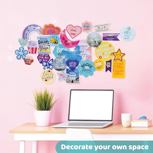 DIY Wall Collage Kit with Glitter Crafts, 1350 PCS B352803
