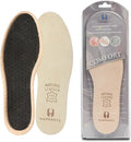 Leather Sockless Shoe Insoles Q205