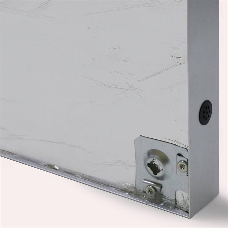 Navy 3-Door Enclosed Vinyl Bulletin Board A355