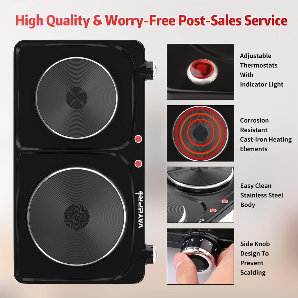 1800W Portable Double Electric Hot Plate G220589