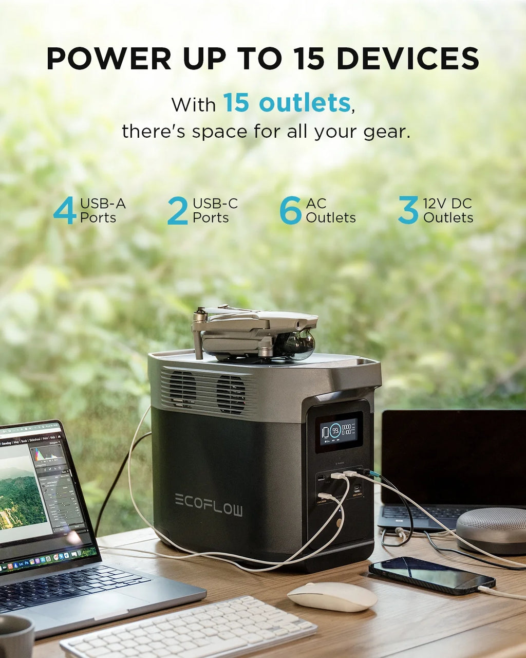 1024Wh 1800W Portable Power Station Z78659