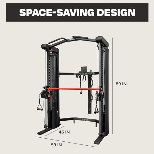 Functional Trainer Cable Machine Home Gym Weight Machine D77331