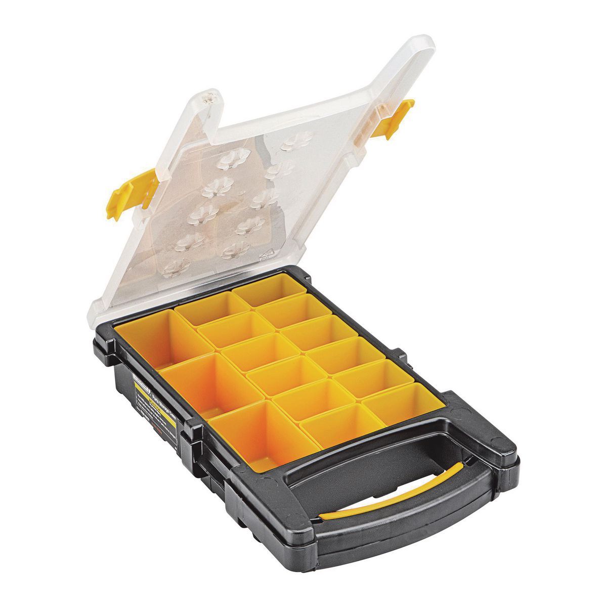 15 Bin Portable Parts Storage Case C91585