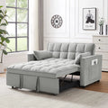 Velvet Loveseat Sofa Couch With Toss Pillows Y355859