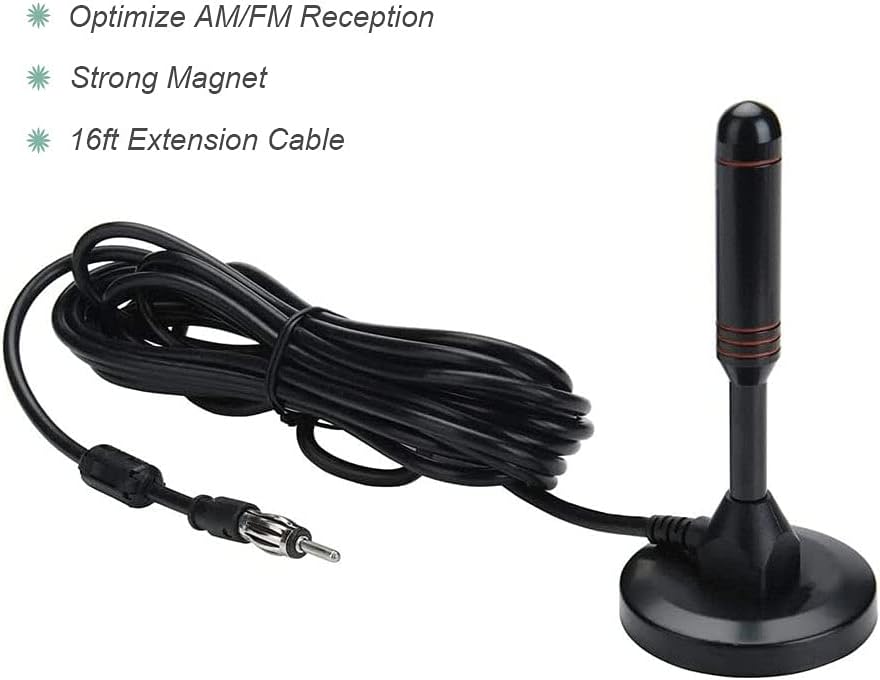 16ft Magnetic AM FM Car Antenna H767