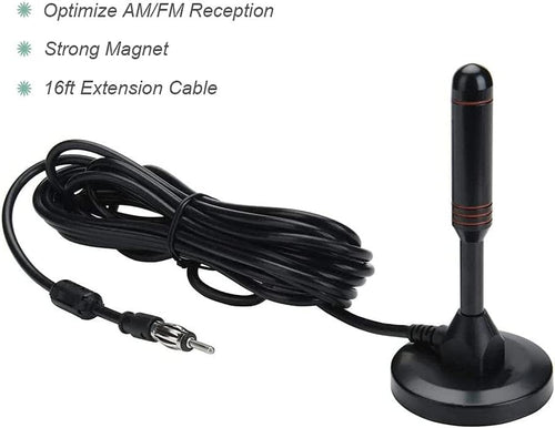 16ft Magnetic AM FM Car Antenna H767