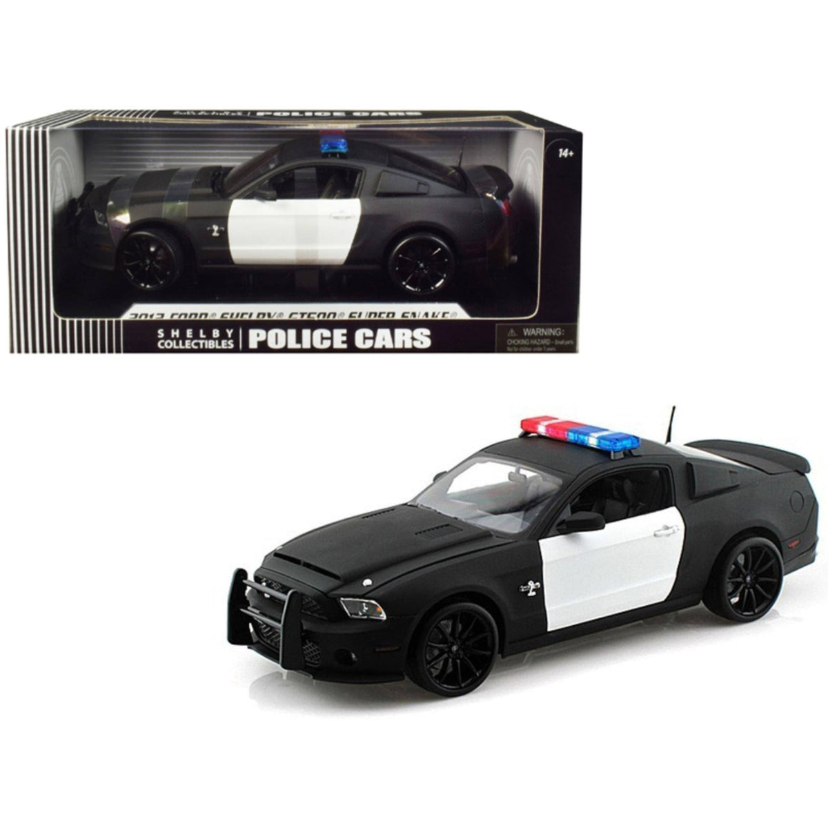 Black/White 1/18 Diecast Model Car U74354