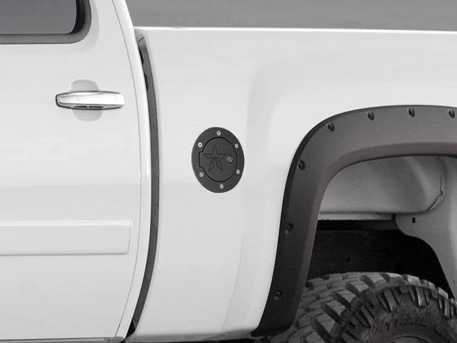 Black Locking Fuel Door H650868