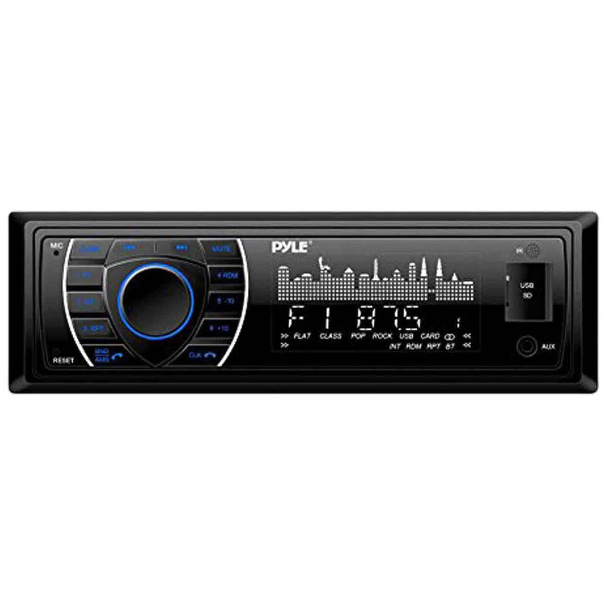 Receiver Stereo (Black) with 100W Speakers, Antenna, Amplifier and Speaker Wire C354